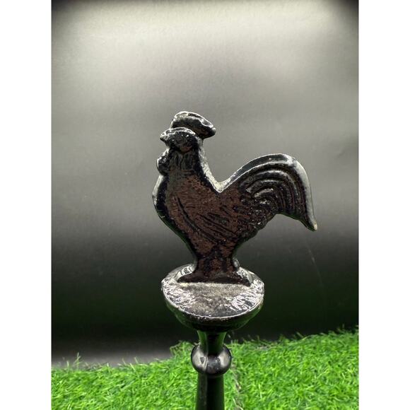 Cracker Barrel Cast Iron Kitchen Paper Towel Holder - Beautiful Cond - Picture 3 of 8